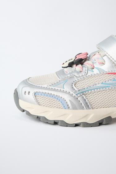 MINNIE MOUSE © DISNEY TRAINERS - Silver by Zara - Image 3