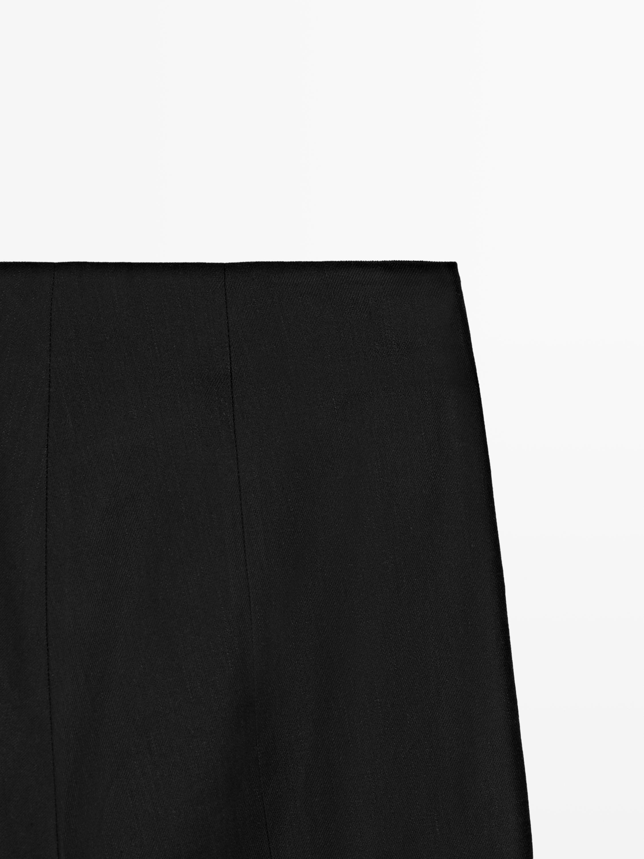 Linen blend capris