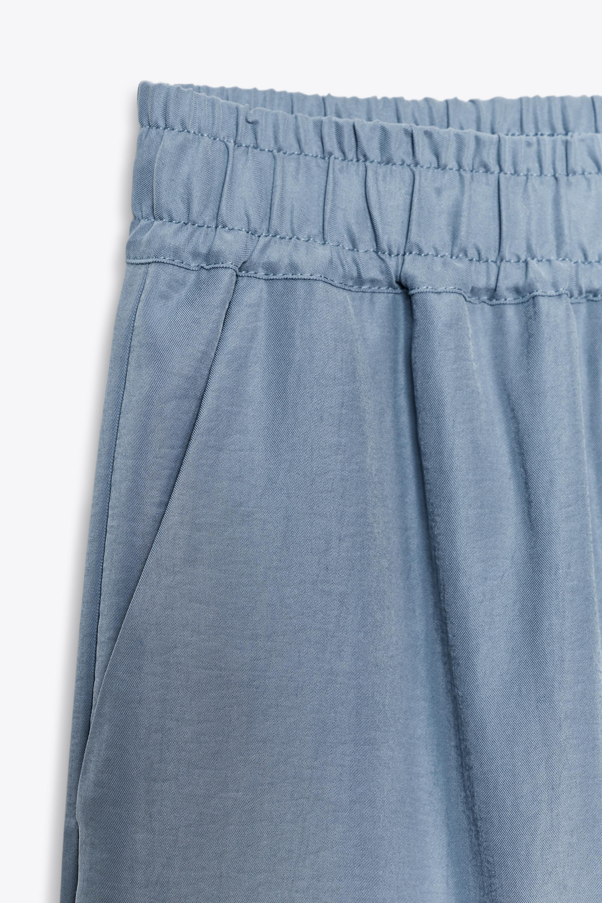 PANTALON LARGE AU TOUCHER DOUX