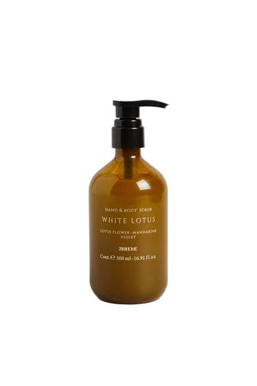 (500 ML) WHITE LOTUS BODY SCRUB - Intense red by Zara
