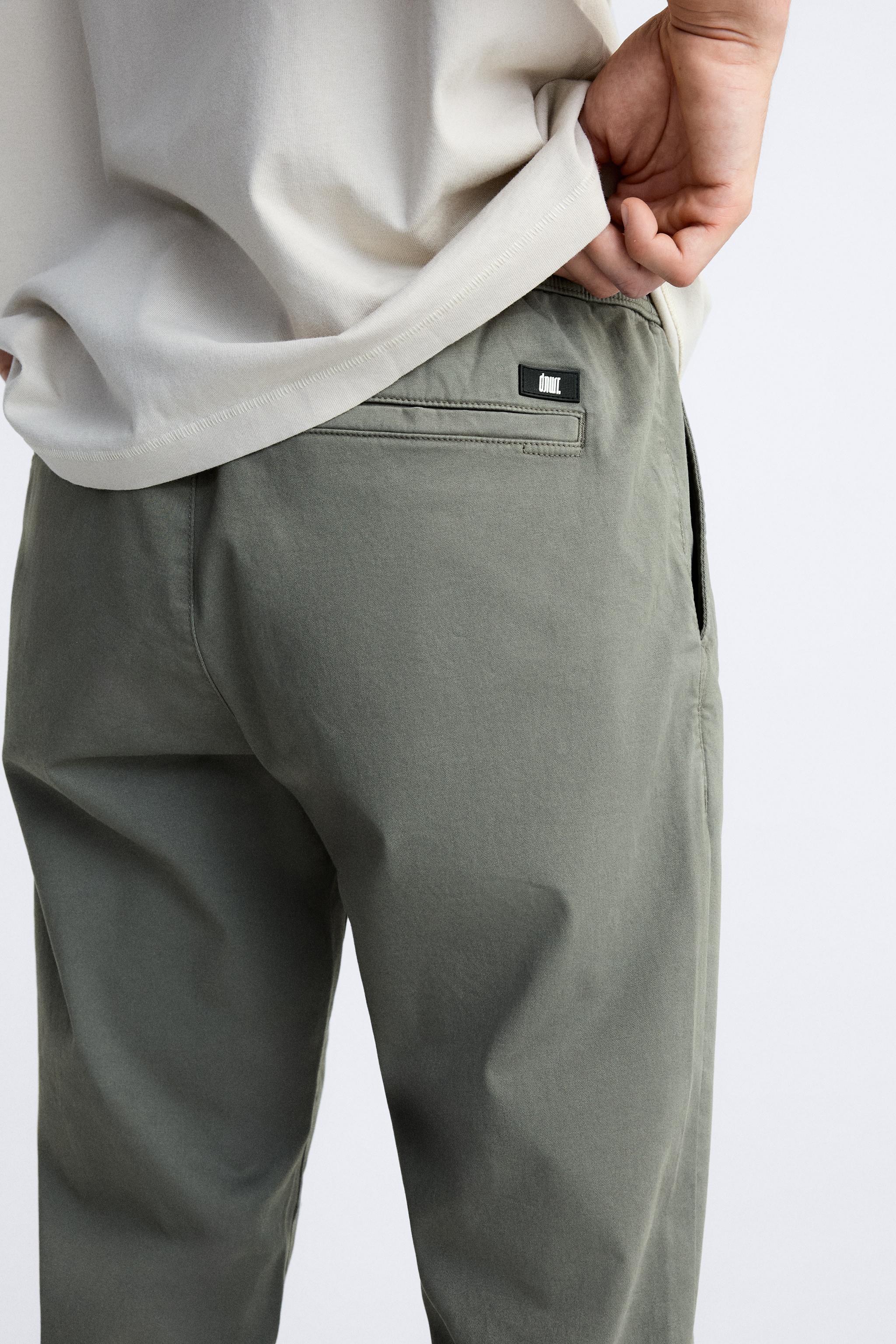 ★ZARA★ FADED JOGGER WAIST TROUSERS FADED JOGGER WAIST TROUSERS - camel | ZARA Spain