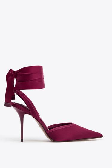 ZAPATO DESTALONADO PULSERA - Fucsia de Zara