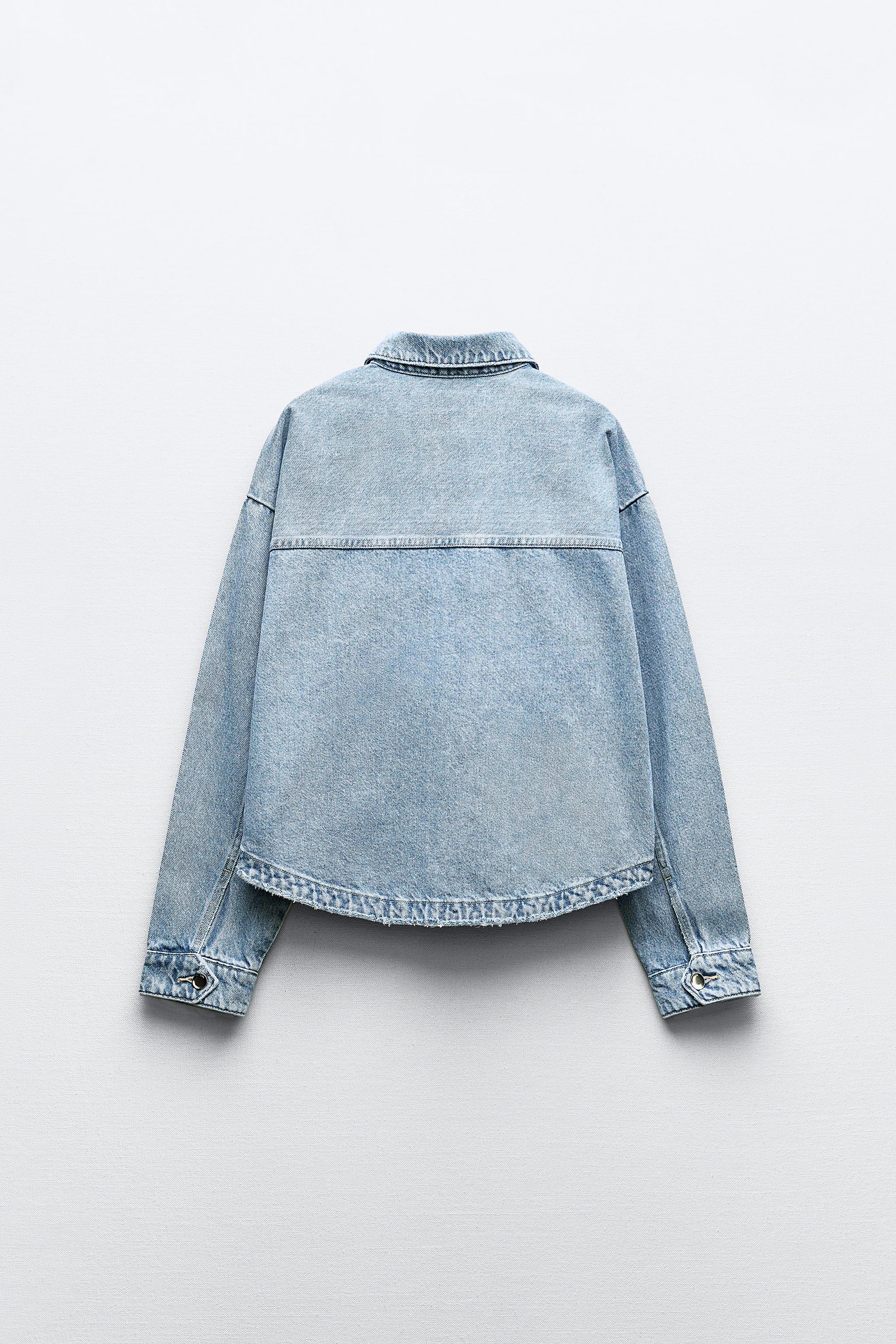 Zara basic sales z1975 denim jacket