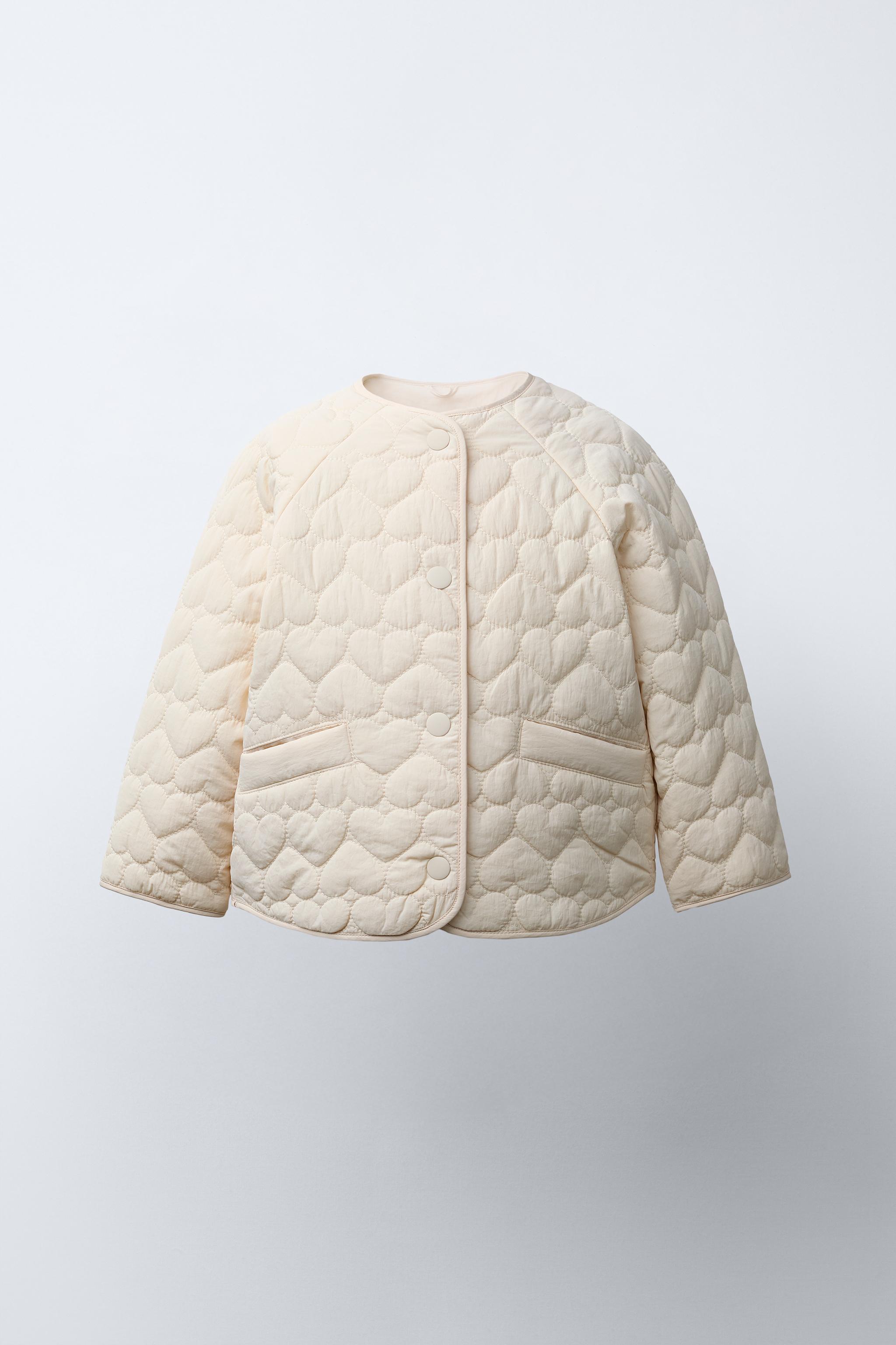 ZARA girls ベージュ キャメル　ダウンコート　ジャケット　164cm 女の子（乳幼児）用コート＆ジャケット | ZARA 日本