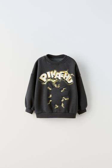 ТОЛСТОВКА С ПРИНТОМ PIKACHU POKÉMON ™ — ЧЕРНЫЙ от Zara — изображение 0