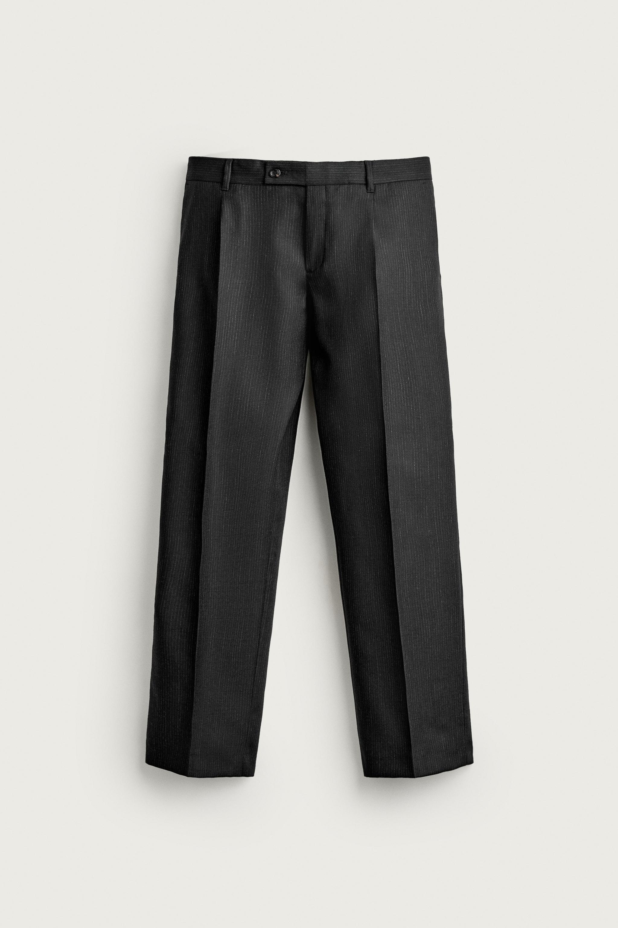 100% WOOL MANTECO® SUIT PANTS