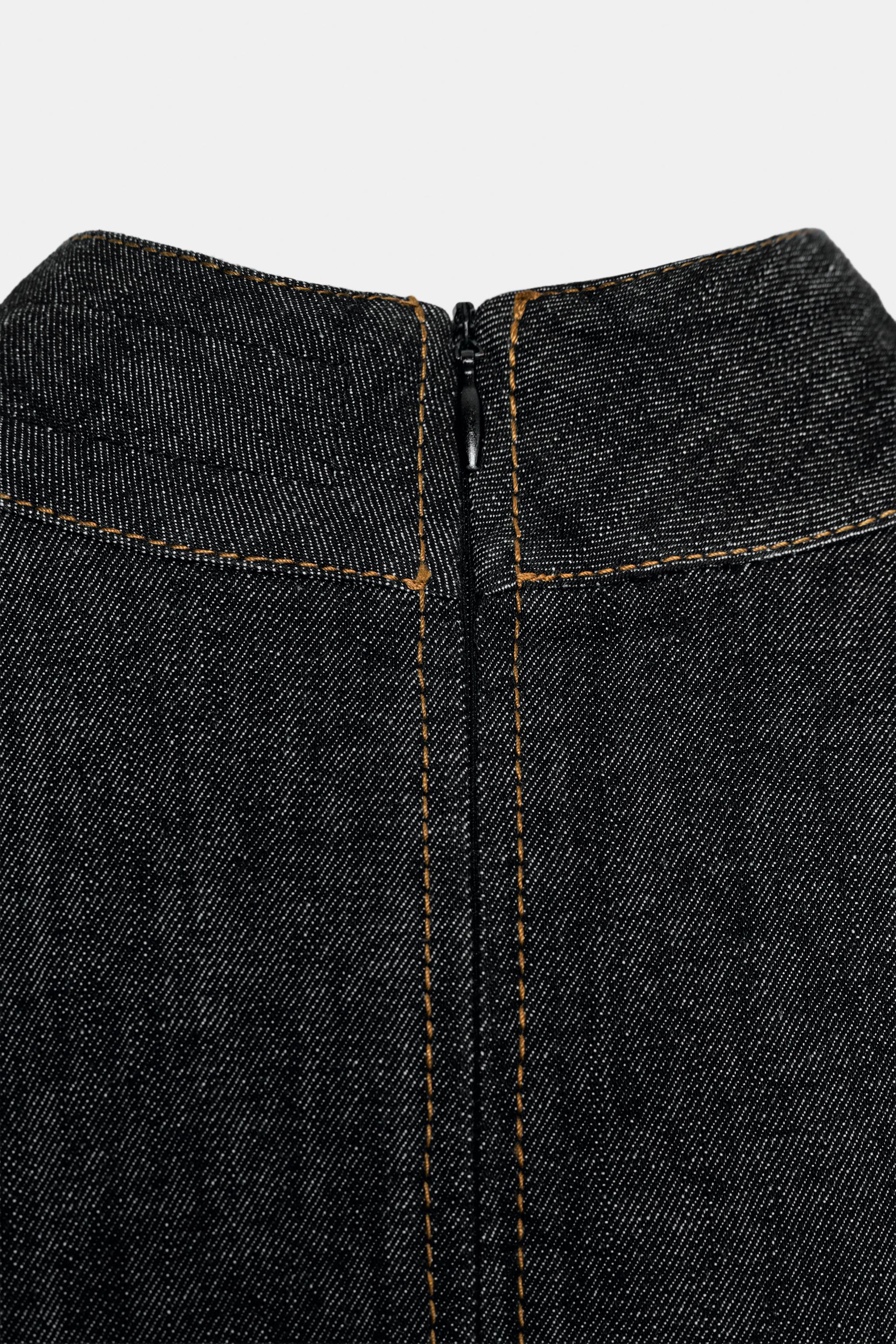 ROBE COURTE EN JEAN Z1975