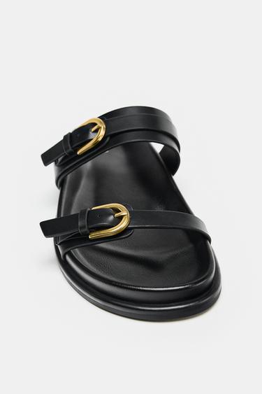 BUCKLED SANDALS - Black by Zara - Image 6