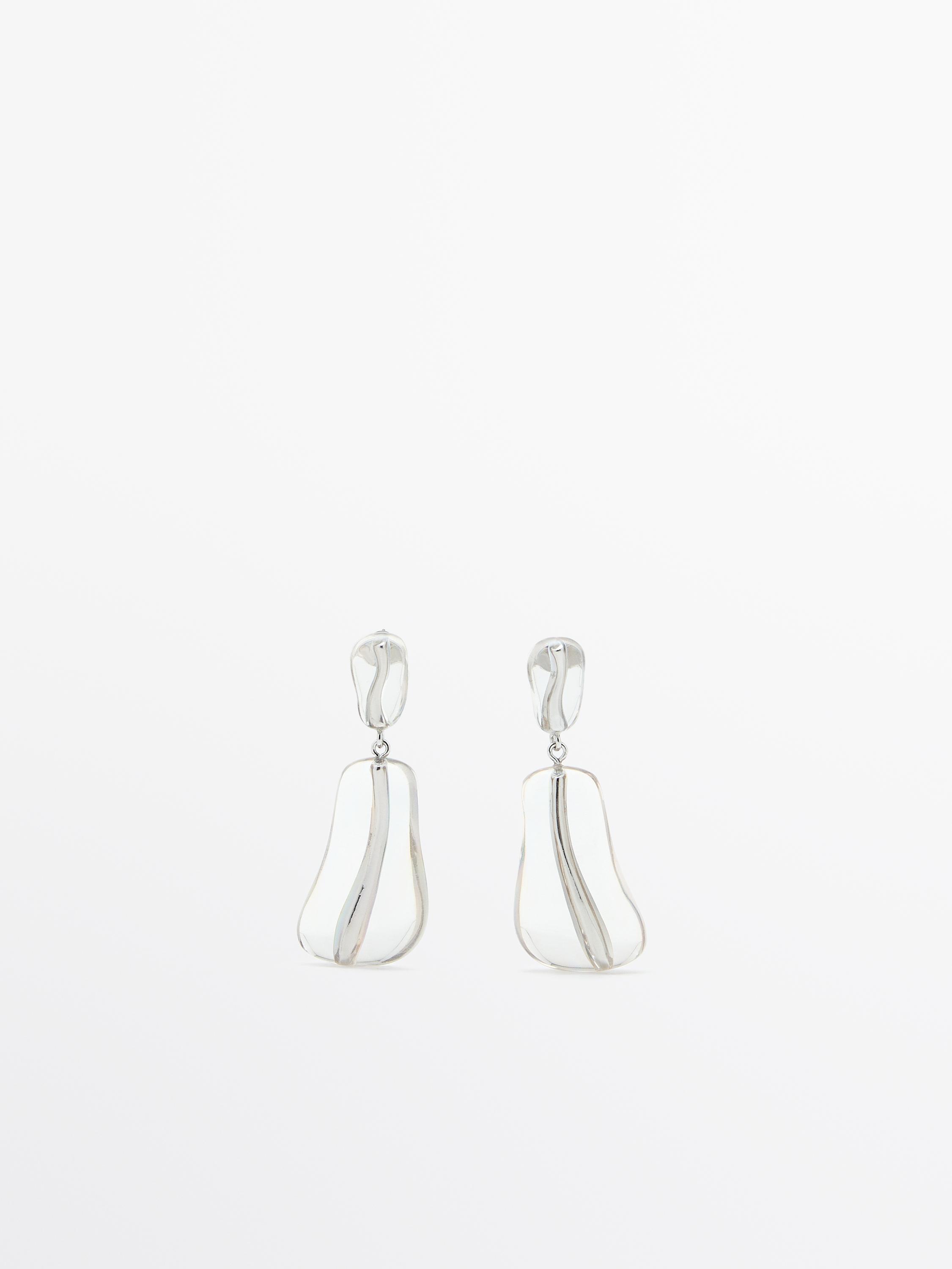 Earrings with piece detail - Limited Edition