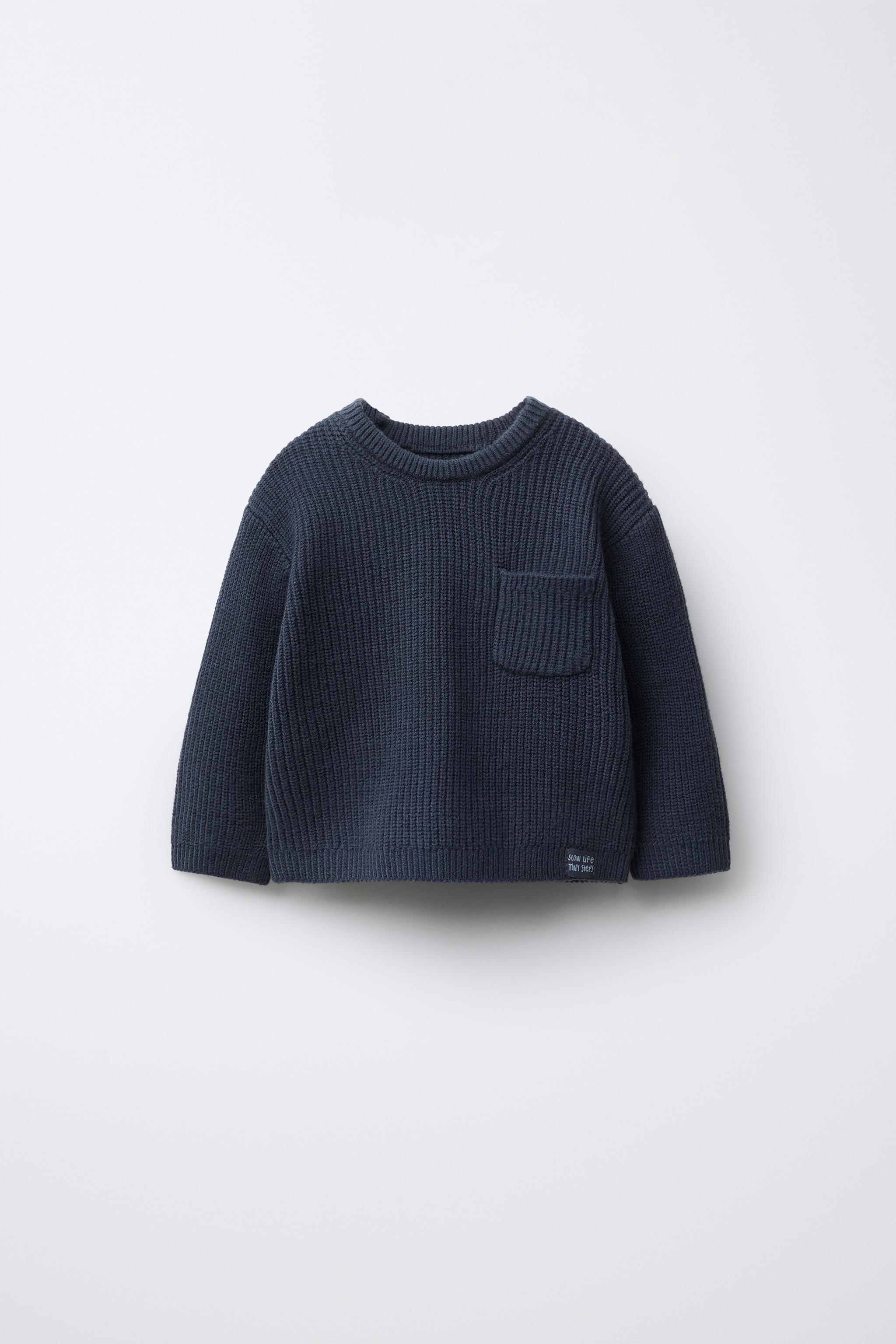 PURL KNIT POCKET JUMPER