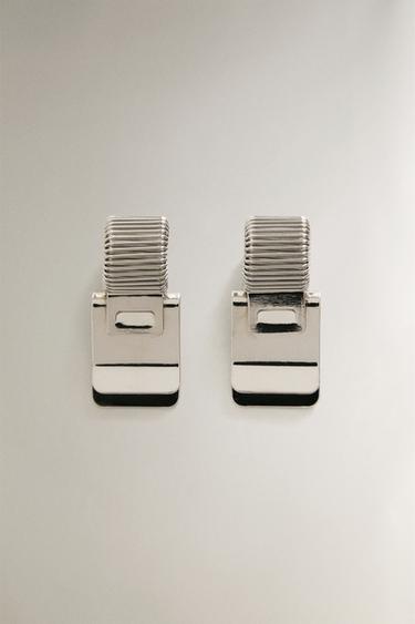 PACK OF METAL PENCIL HAIR CLIPS (PACK OF 2) - Silver by Zara - Image 0