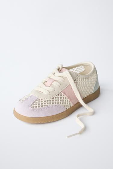 MESH SNEAKERS - White by Zara - Image 2