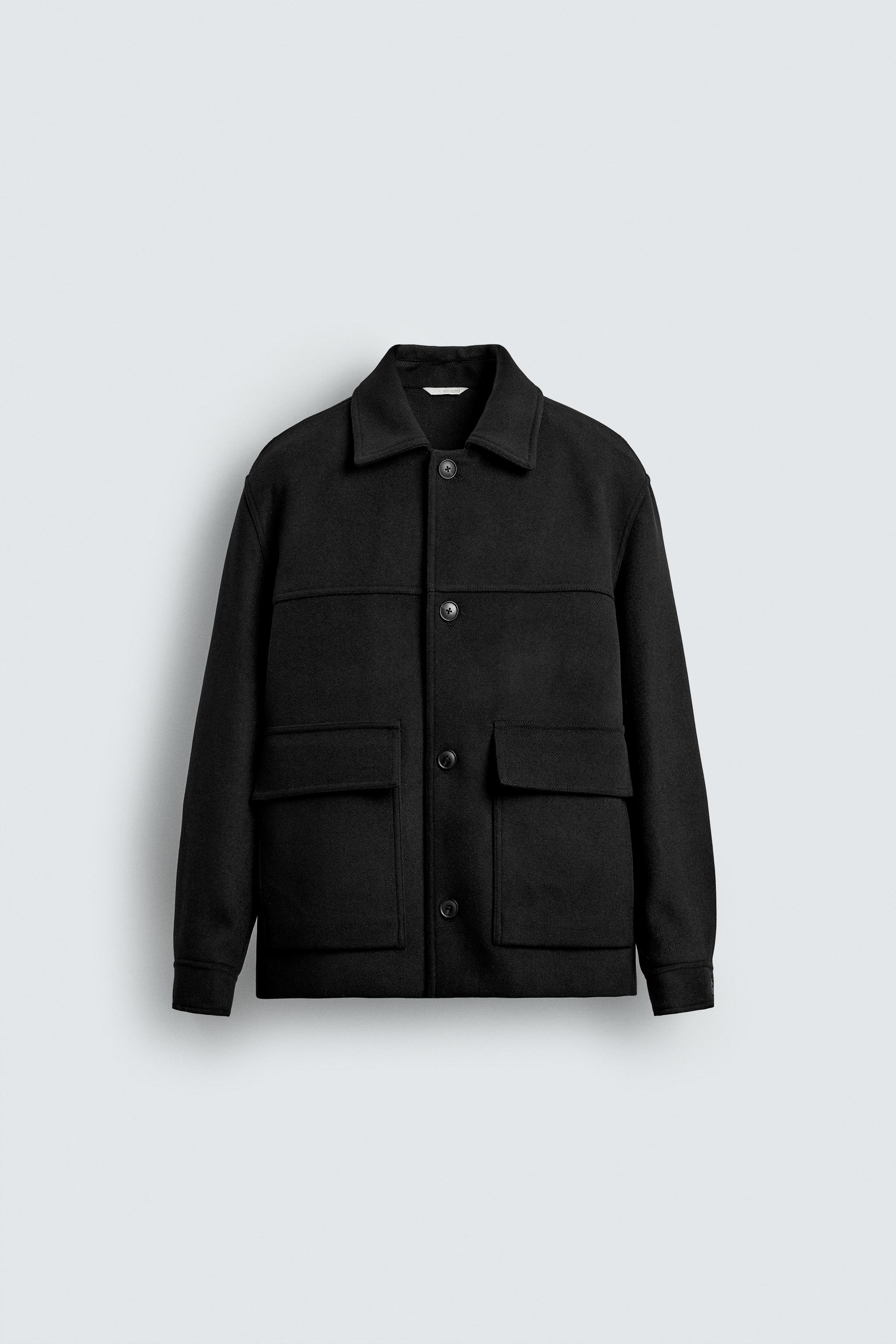 REGULAR FIT POCKET OVERCOAT