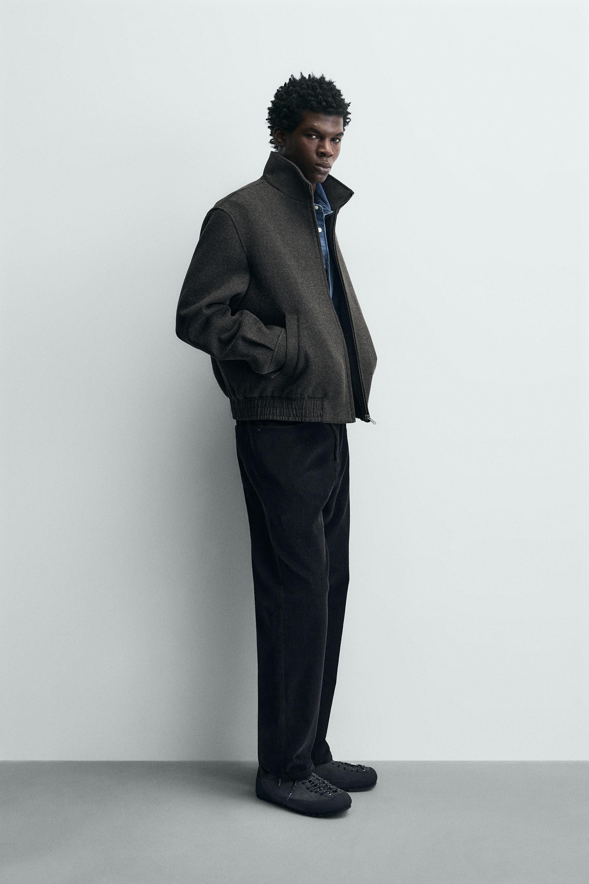 BLOUSON EN DRAP À ZIP