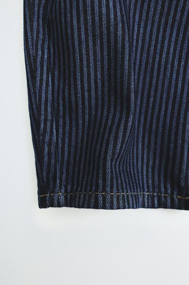 JEANS WAIST LOOSE ზოლიანი - Zara-ს Stripes