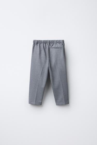 COMFORT SUIT TROUSERS - Grey by Zara - Image 1