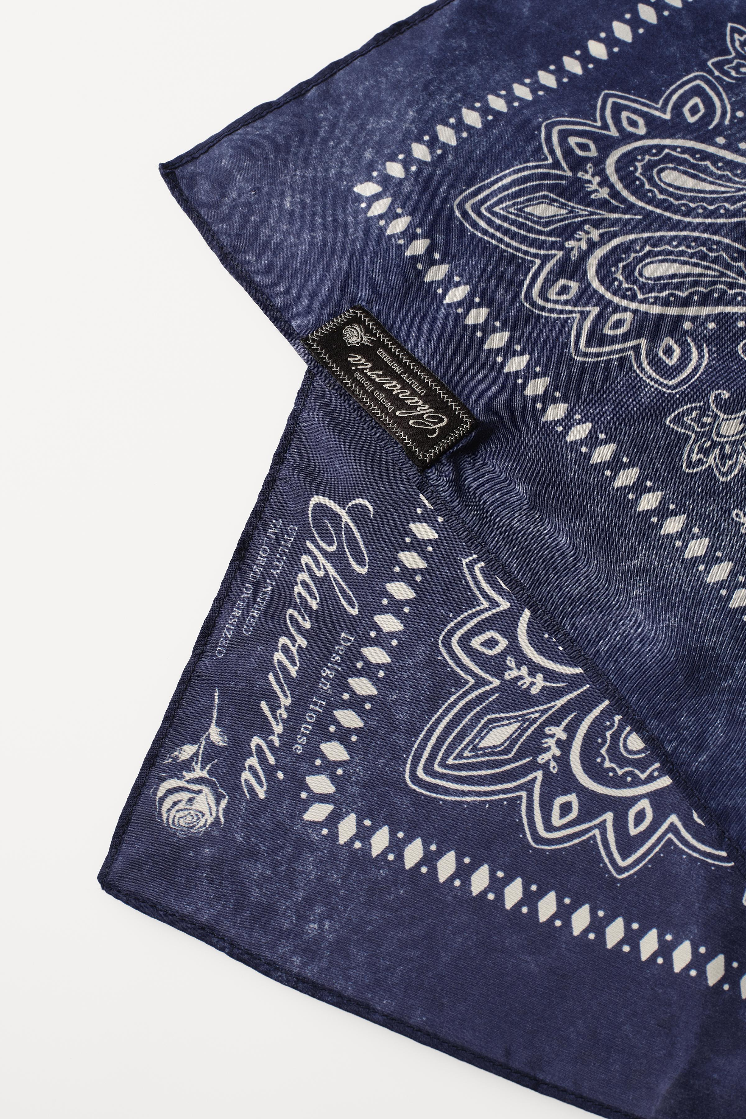 PAISLEY 100% SILK BANDANA WILLY CHAVARRIA X ZARA