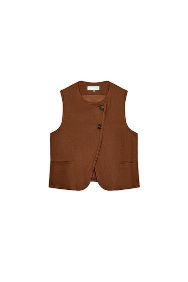 BREZROKAVNIK NA PREKLOP IZ MEŠANICE LANA - Tofee od Zare