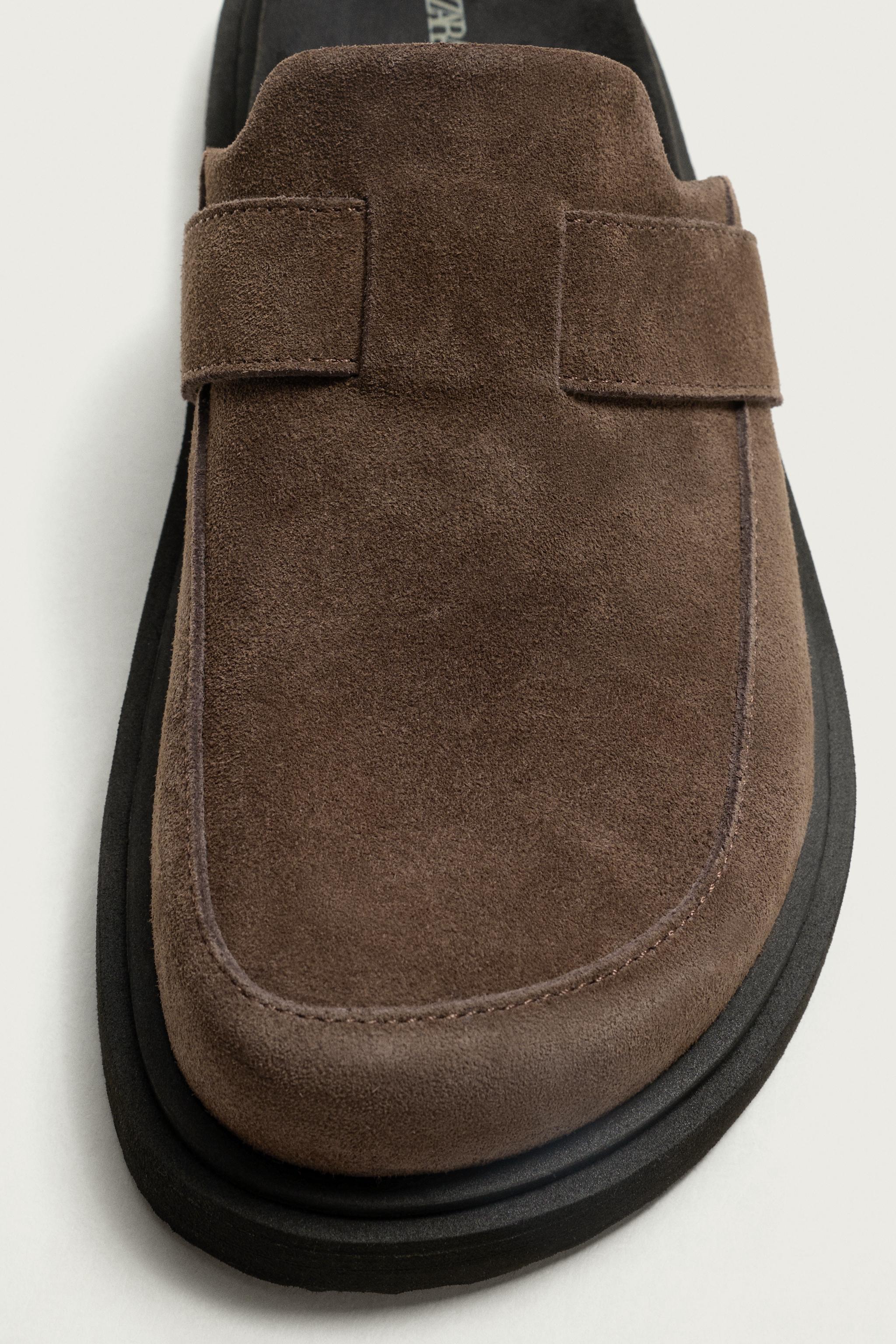 SABOTS EN CUIR