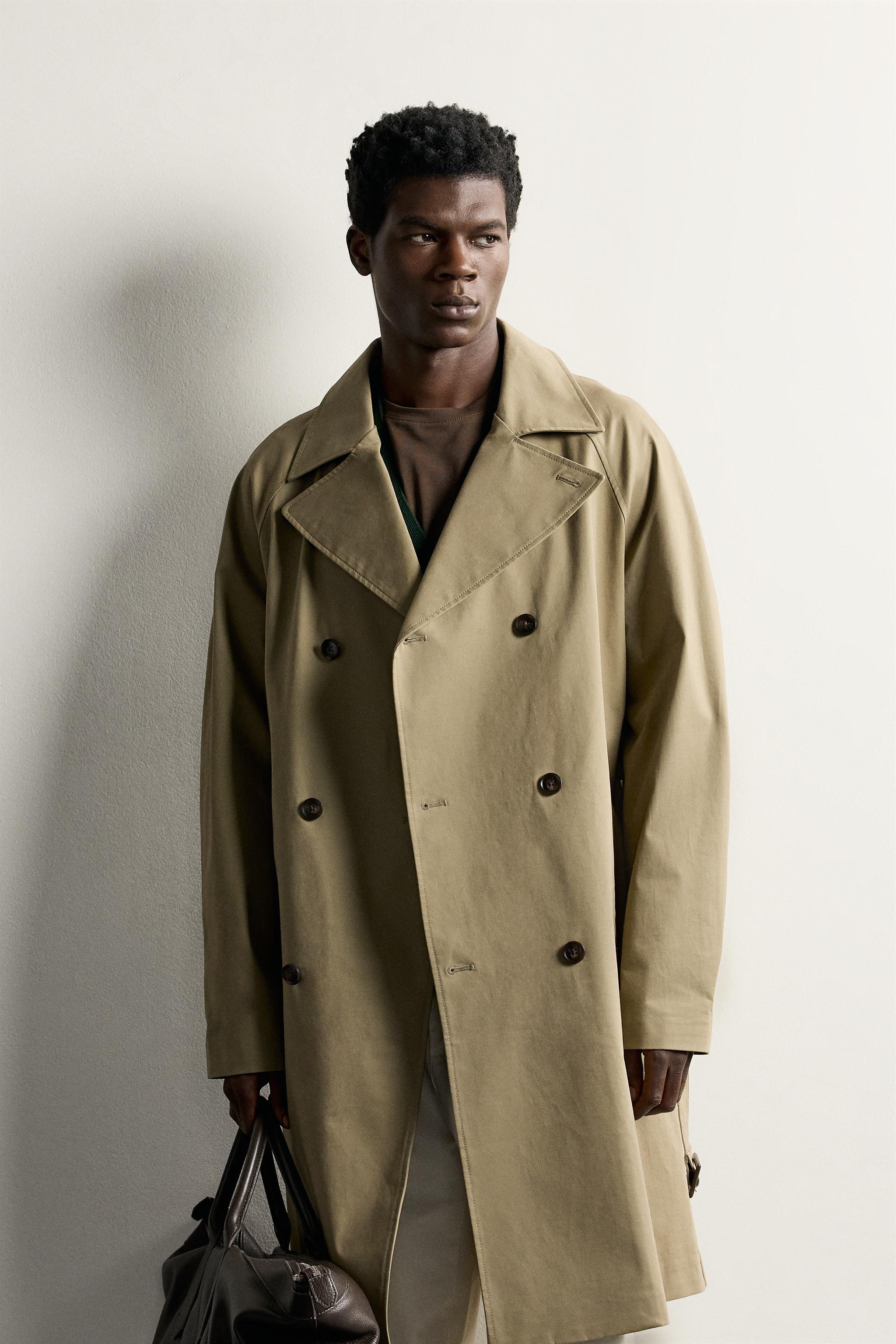 TRENCH REGULAR FIT DÉPERLANT