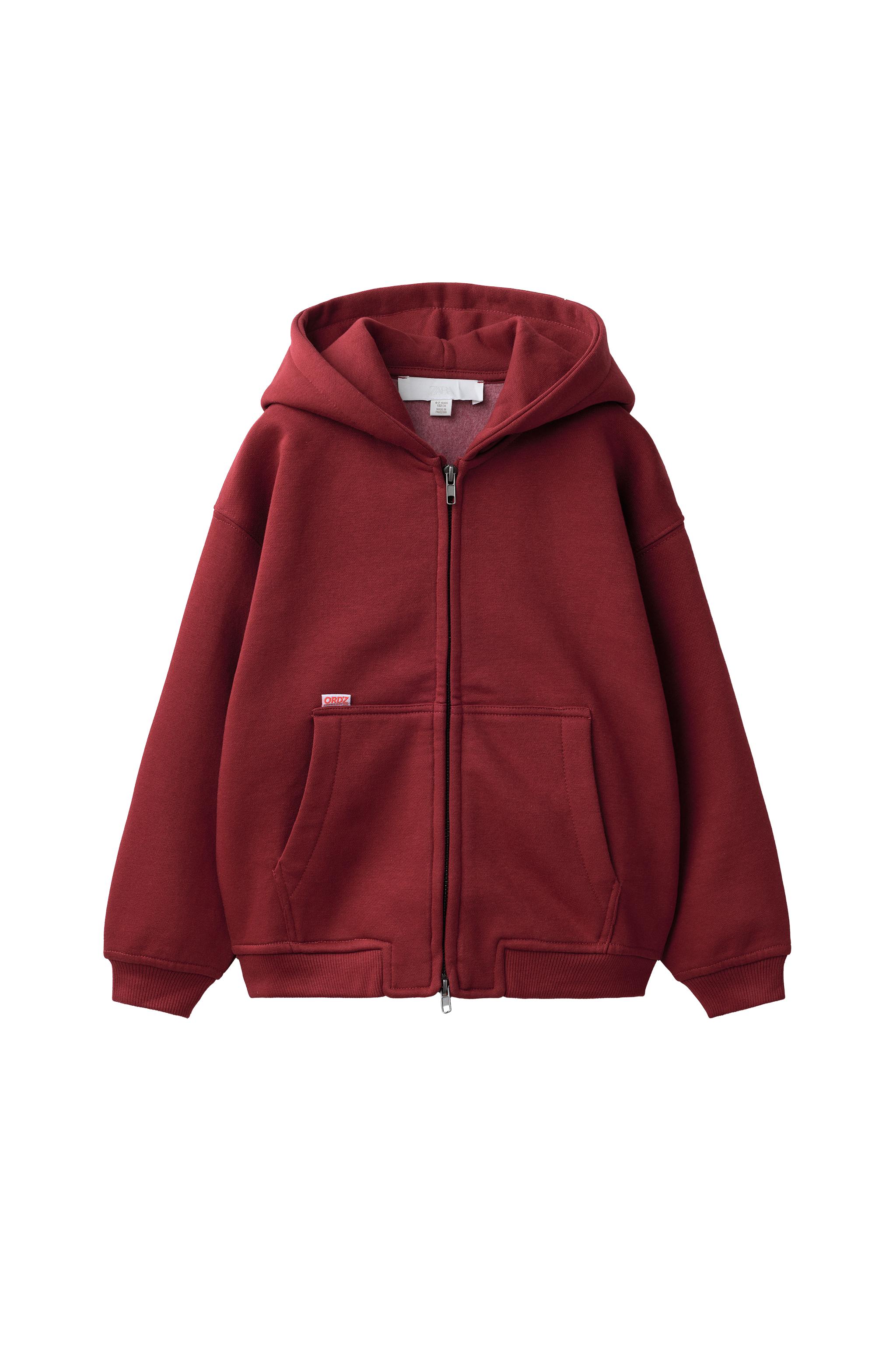 SUDADERA CREMALLERA BORDADO