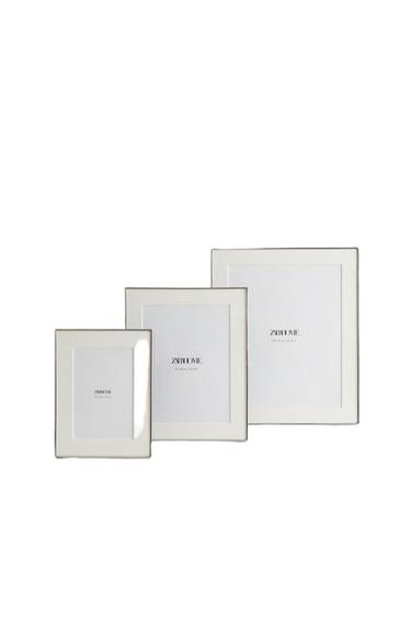 Zara SILVER THIN EDGE PICTURE FRAME - Silver