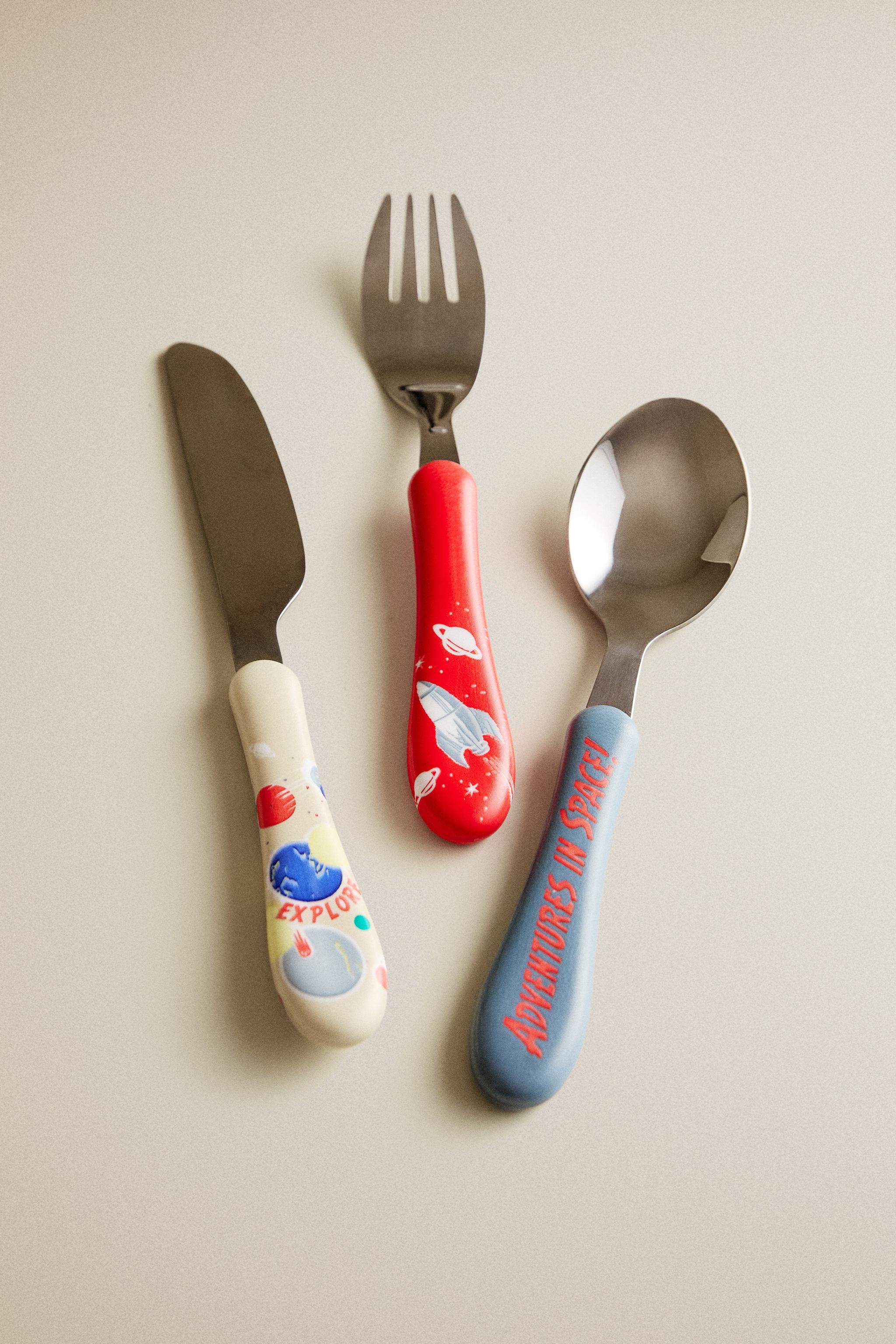 Zara KIDS' SPACE FLATWARE SET — фото 5