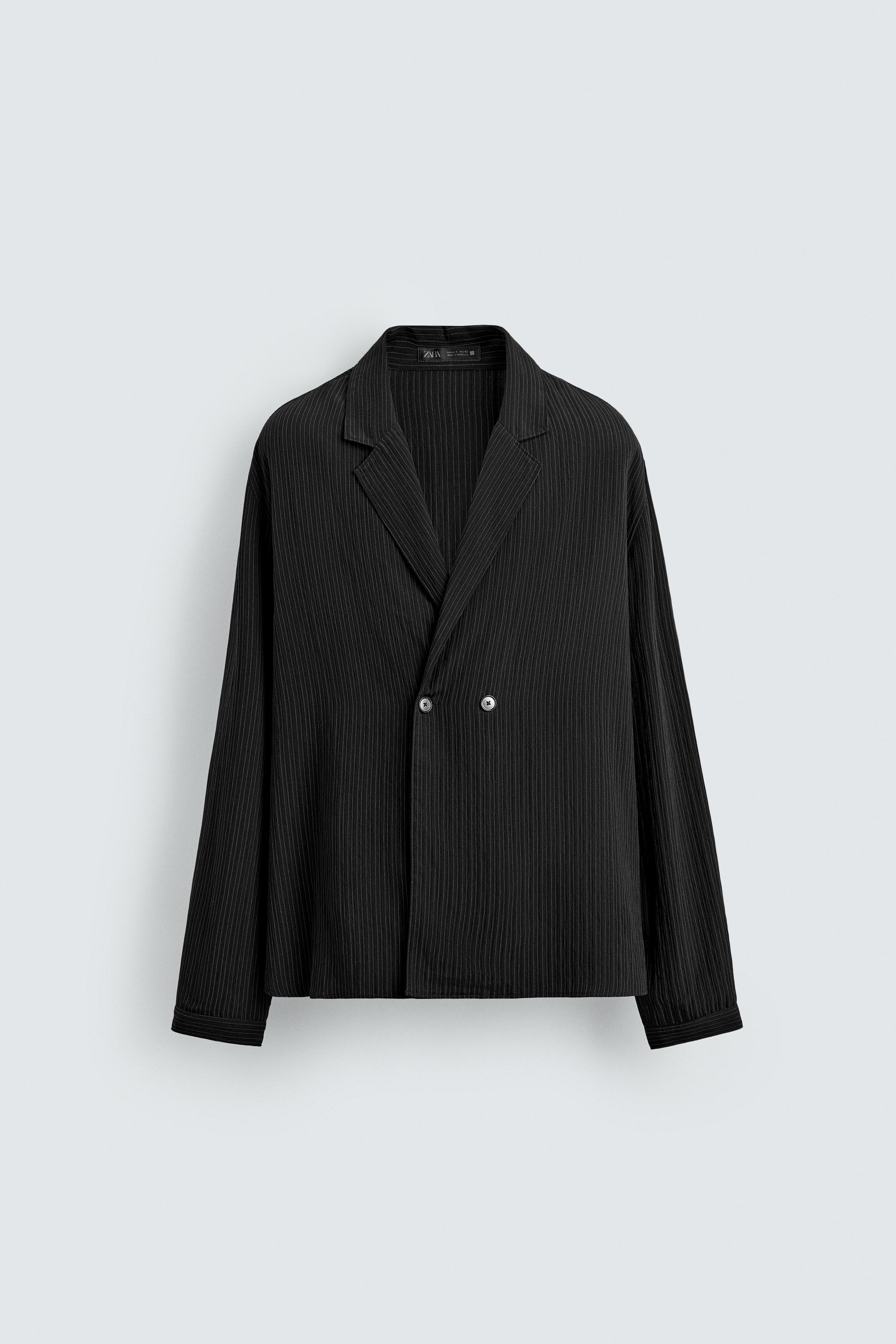 CHEMISE KIMONO À RAYURES