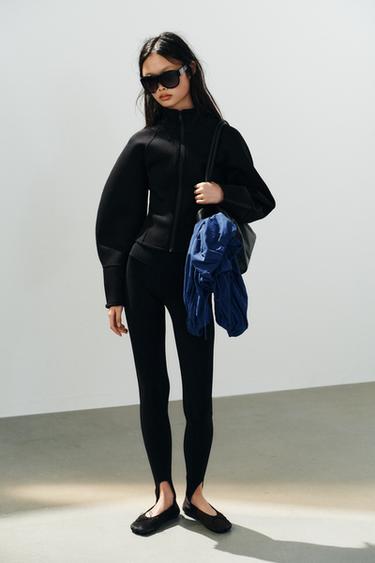 STRETCH-STEGHOSE - Schwarz von Zara