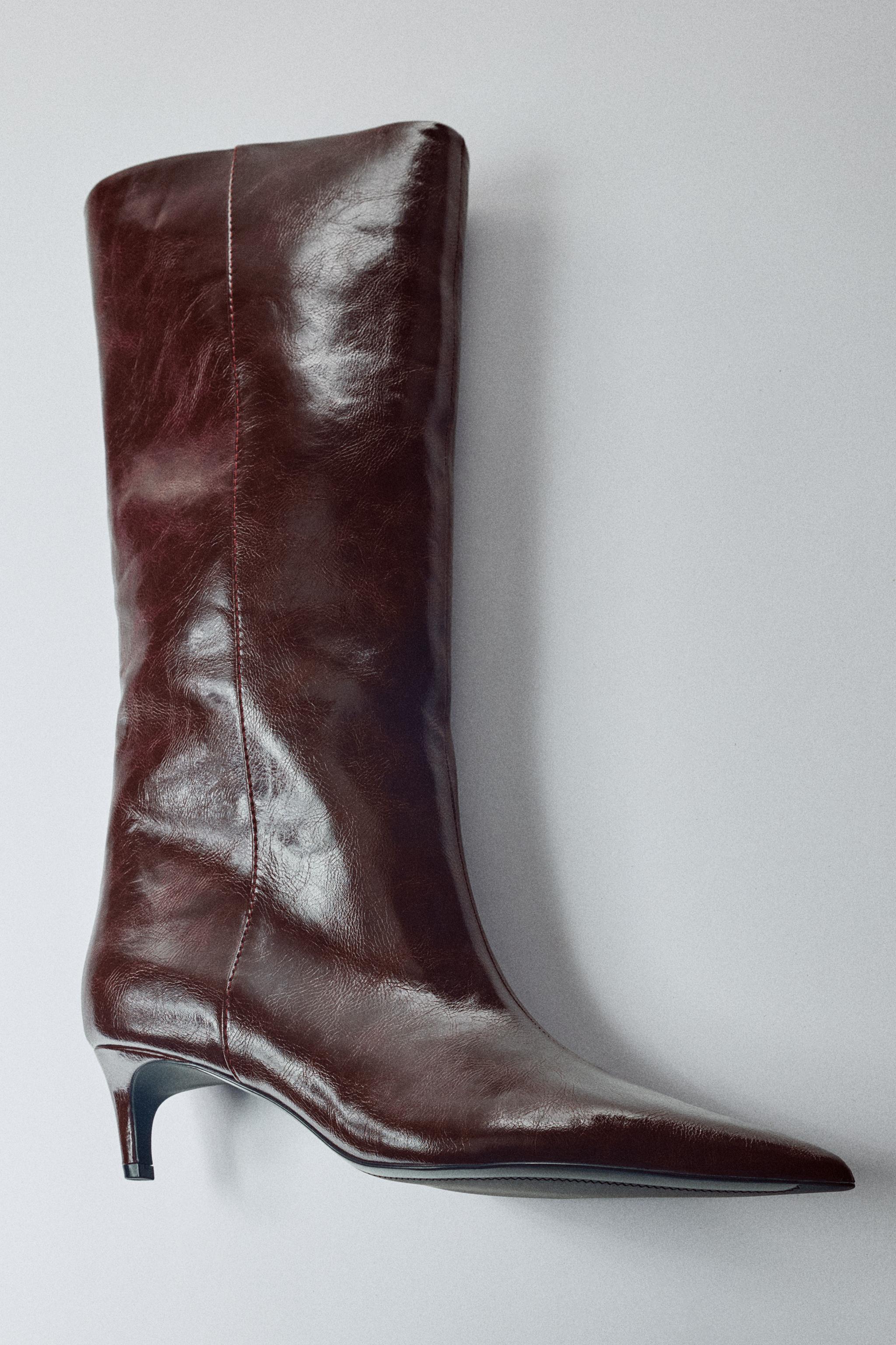 KITTEN HEEL BOOT