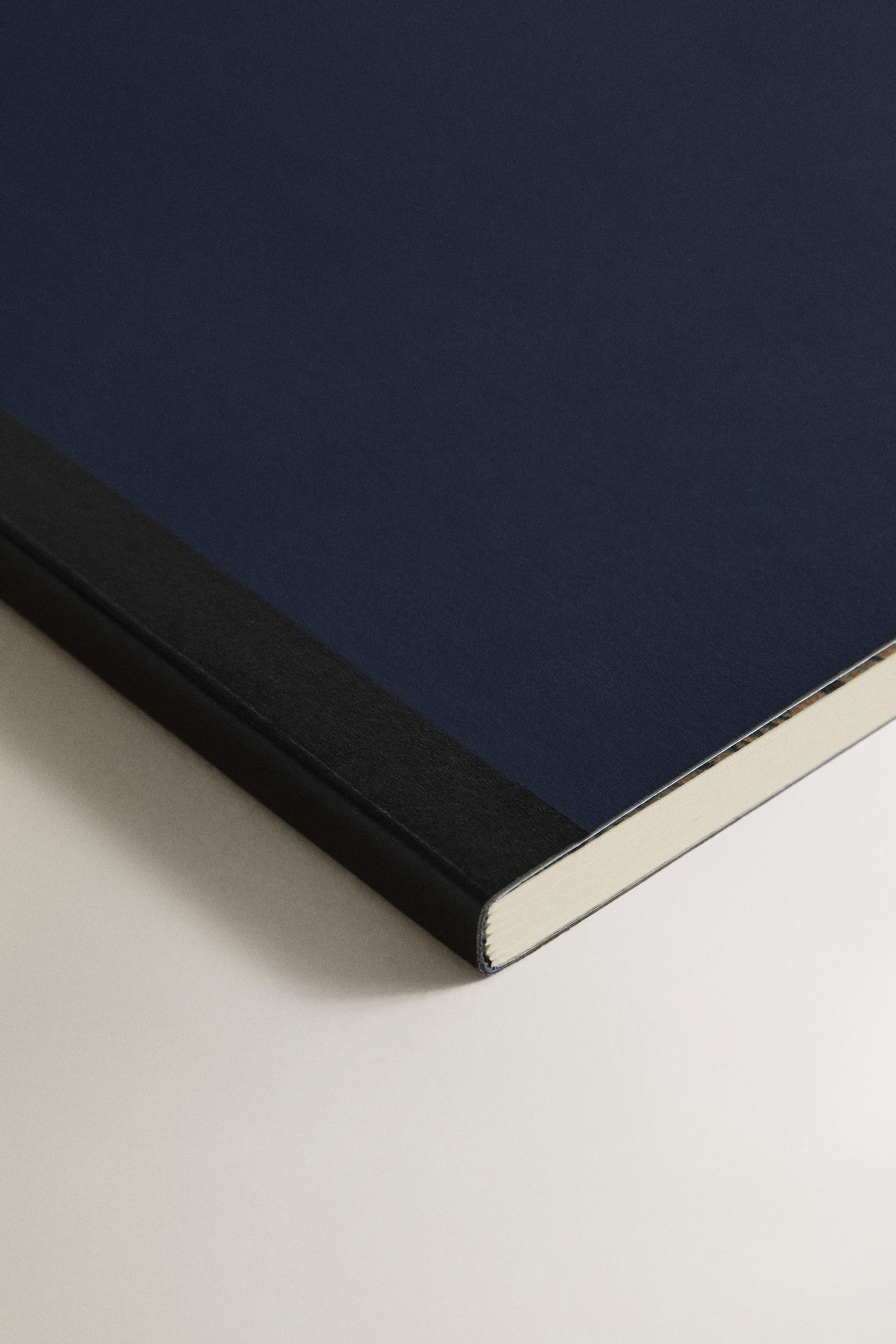 A4 PRINTED NOTEBOOK — Blue