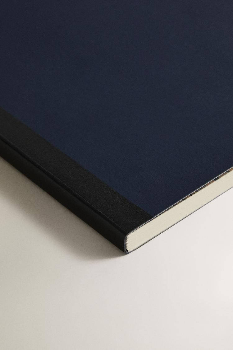 A4 PRINTED NOTEBOOK — Blue