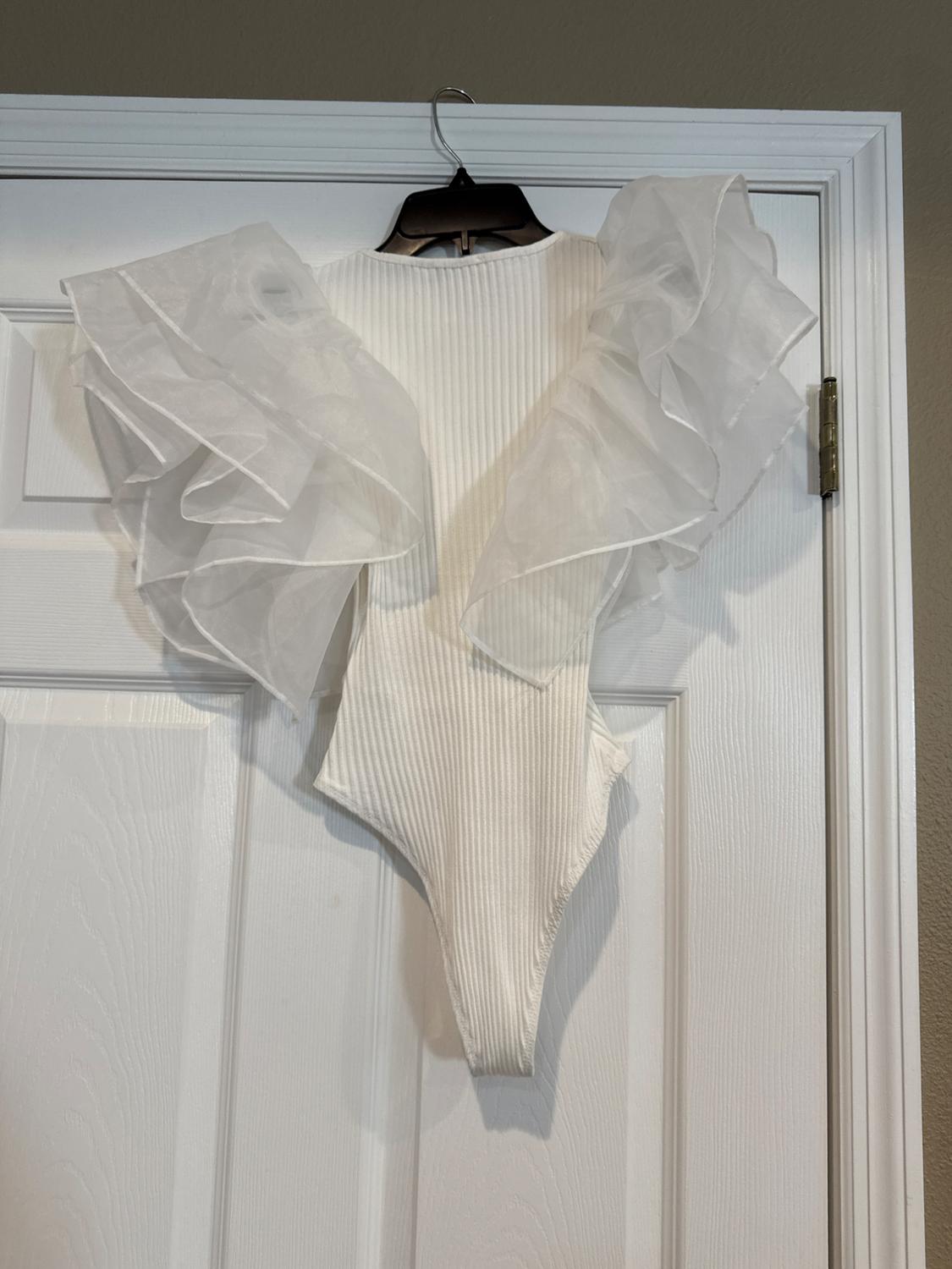 BODY RIB VOLANTE ORGANZA - Image 2