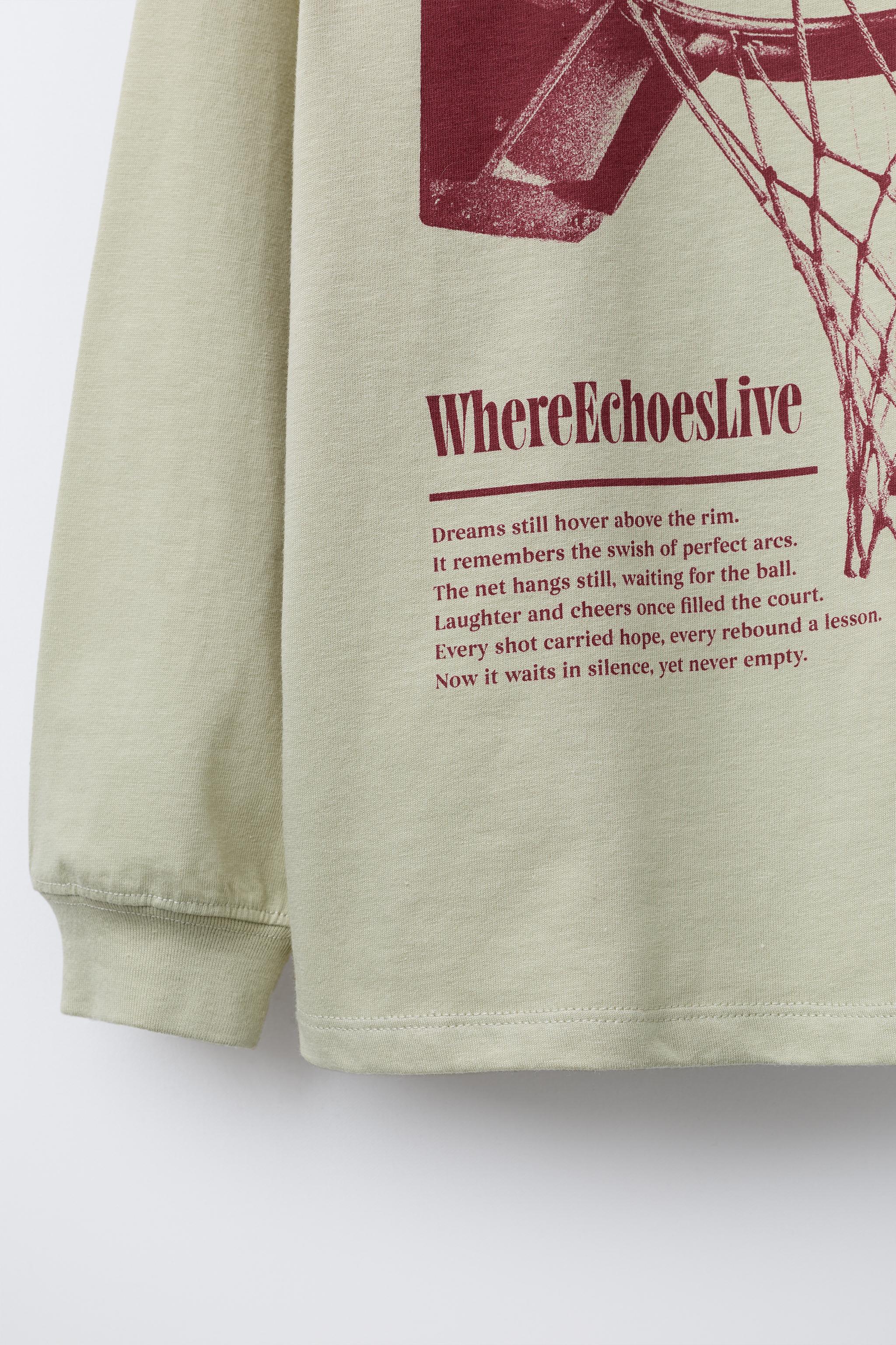 SPORTS PRINT T-SHIRT