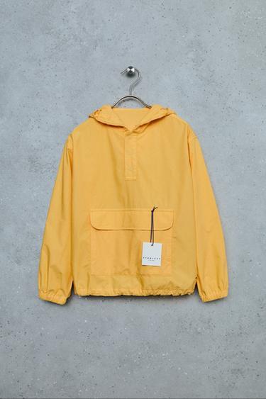STORIESZ - ANORAK WINDBREAKER - Yellow by Zara - Image 0