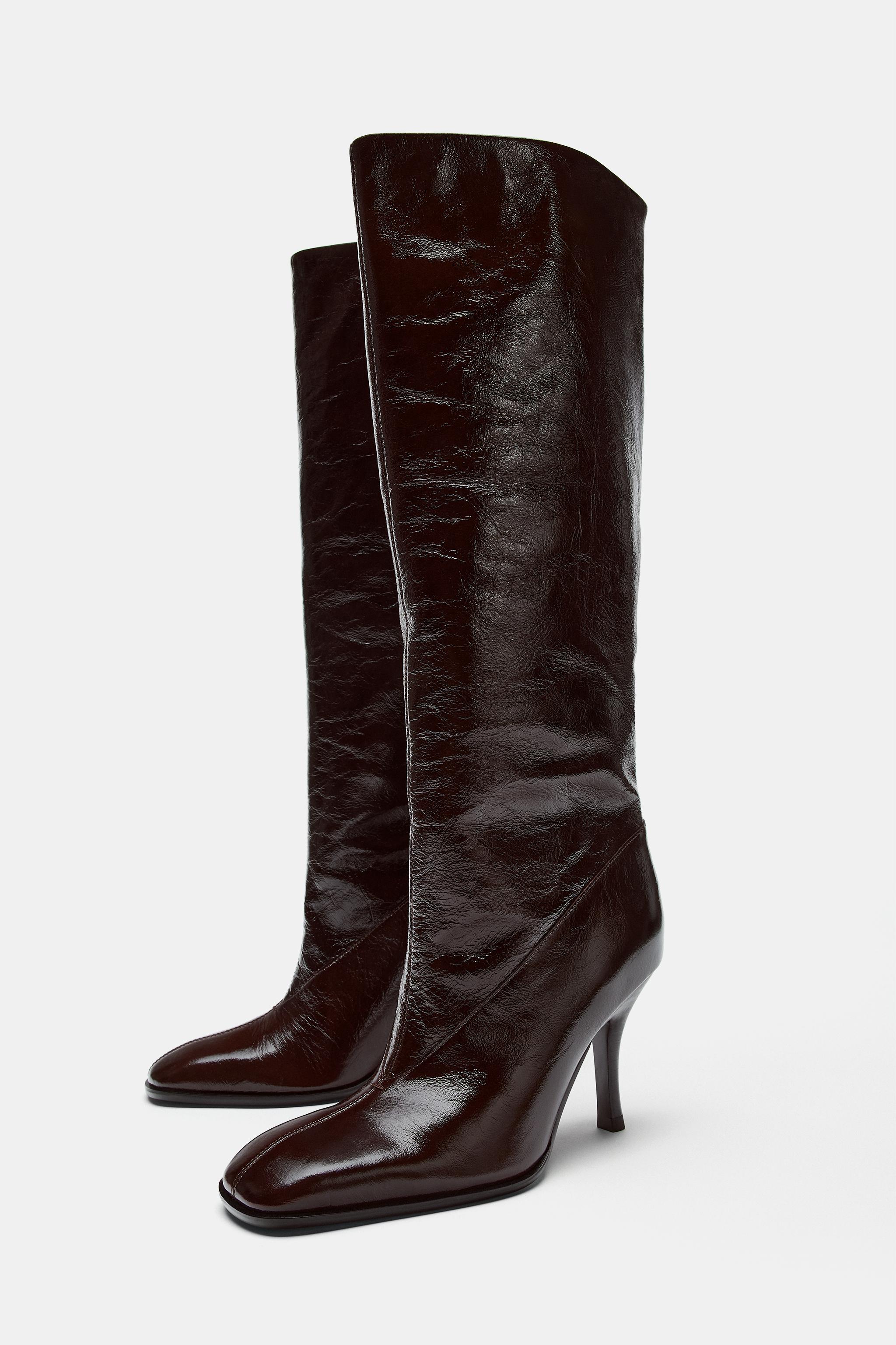 LIMITED EDITION LEATHER HEELED BOOTS
