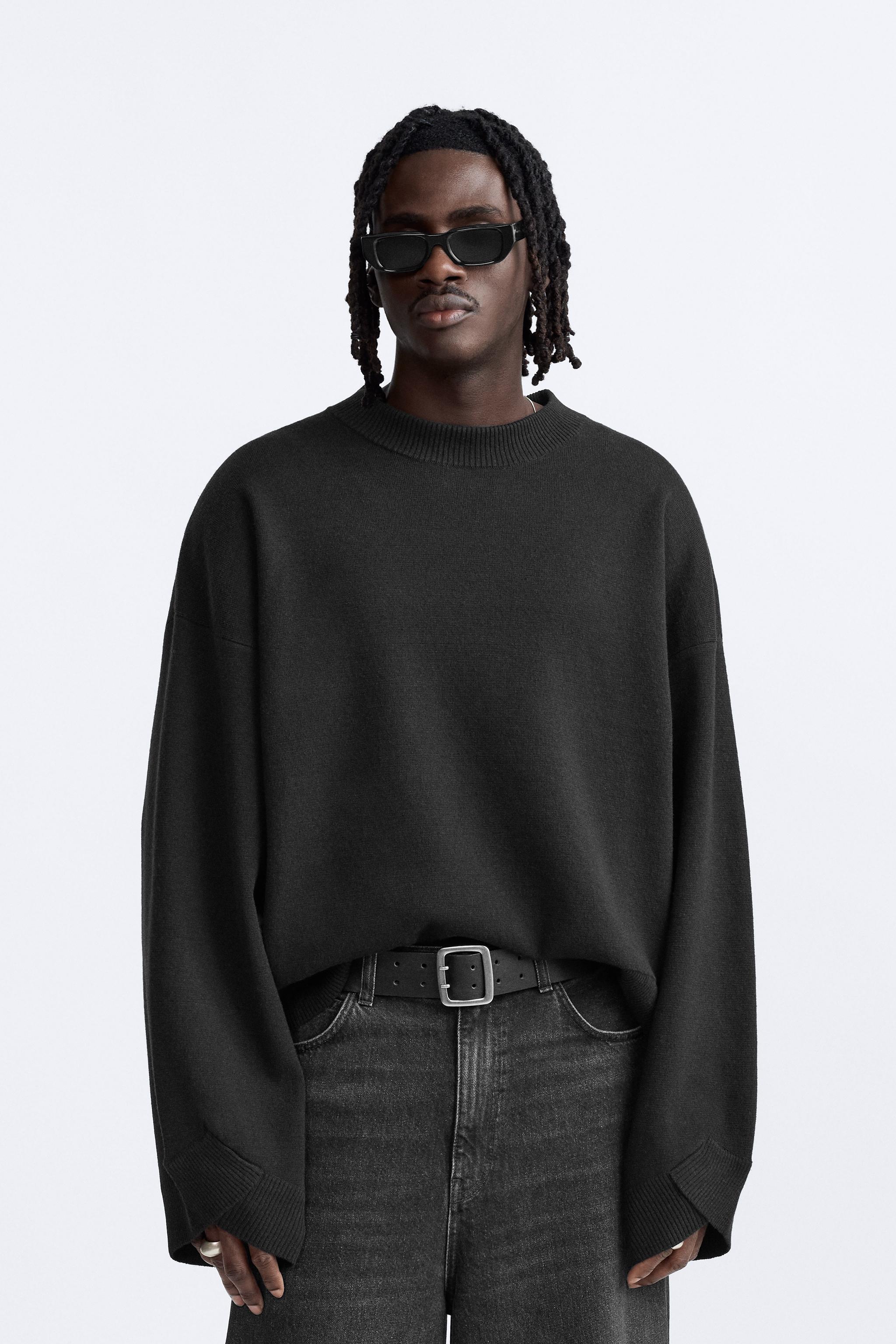 Zara black outlet jumper