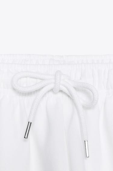 INTERLOCK BERMUDA SHORTS - White by Zara - Image 6