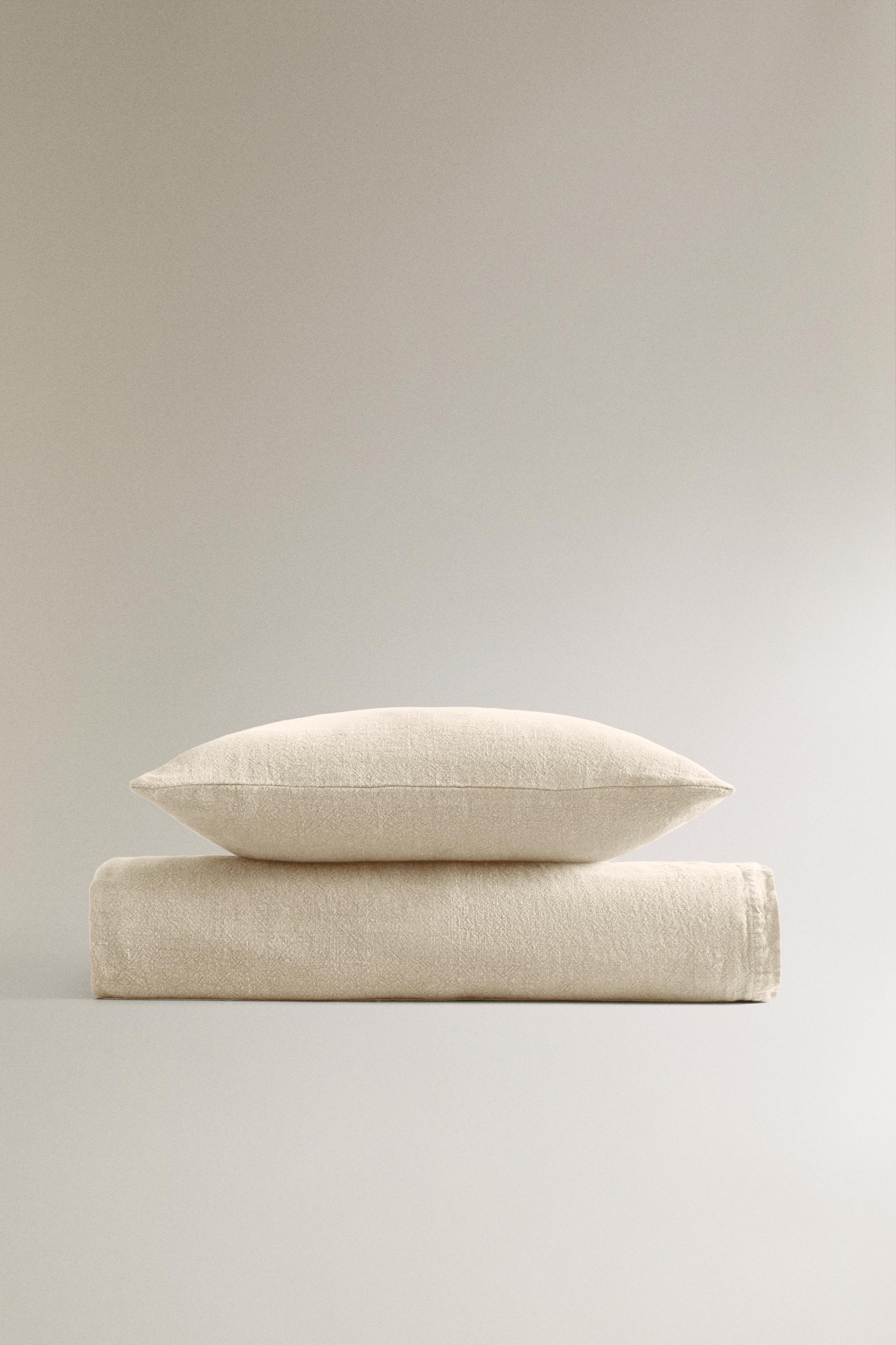 COUVRE-LIT LIN DÉLAVÉ (400 G/M²)