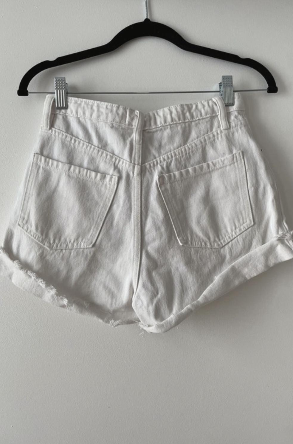 SHORT EN JEAN BLANC - Image 4