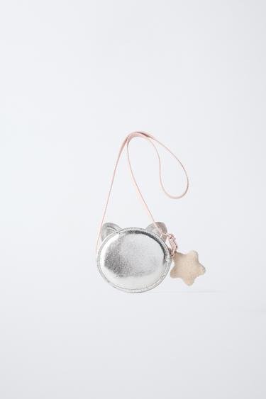 KITTEN CROSSBODY BAG - Silver by Zara - Image 5