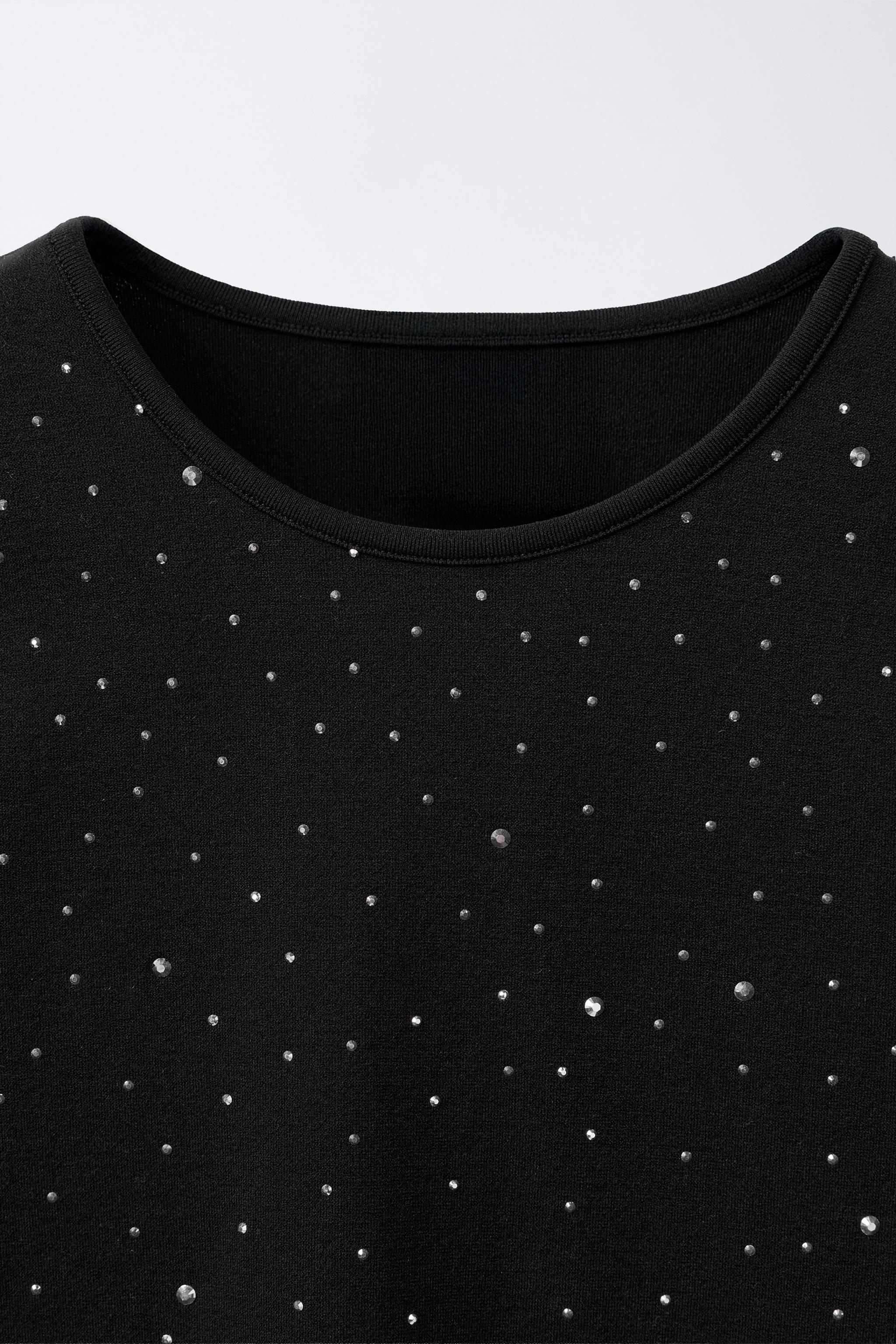 T-SHIRT SEAMLESS STRASS