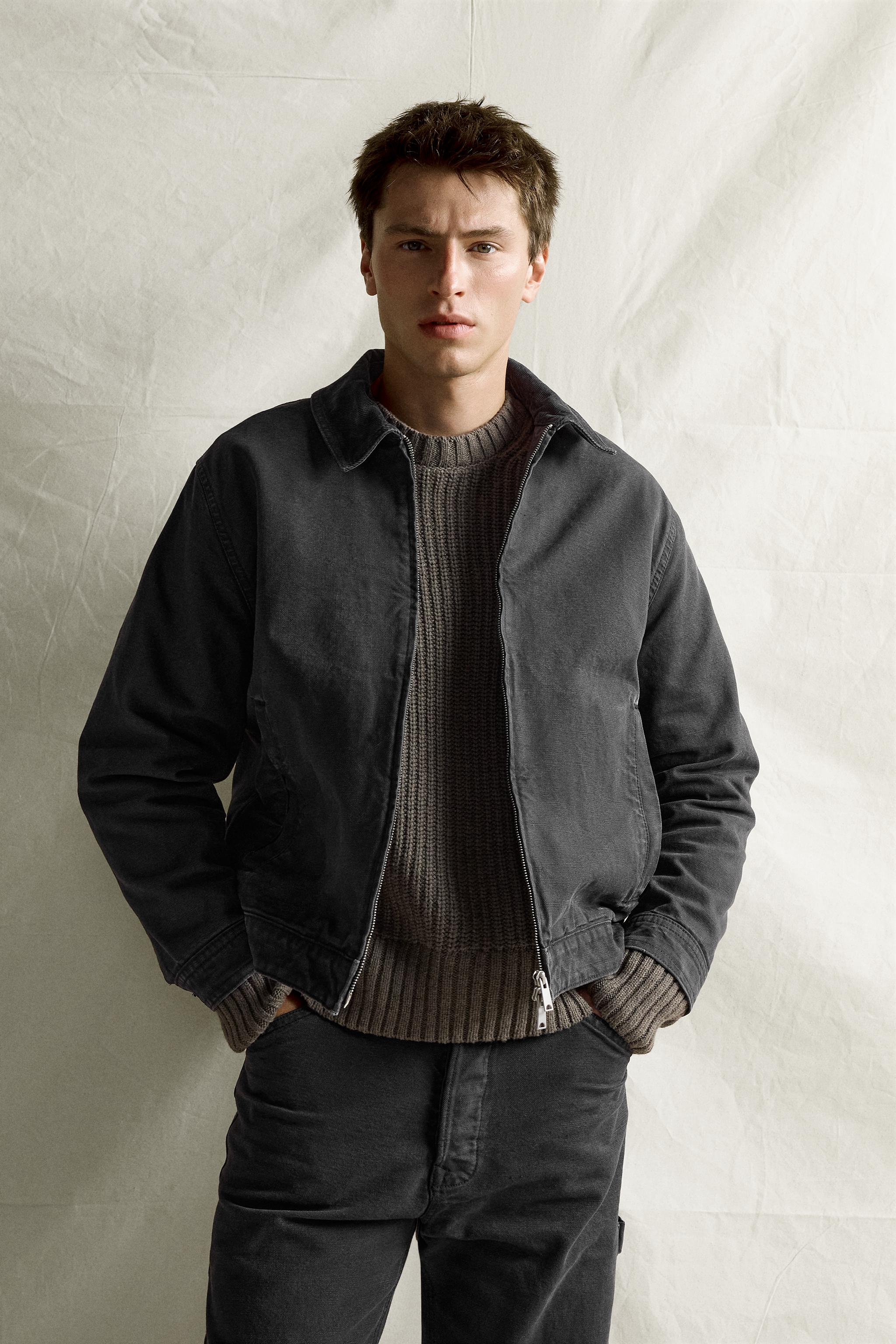 COMBINED COLLAR ZIP-UP JACKET