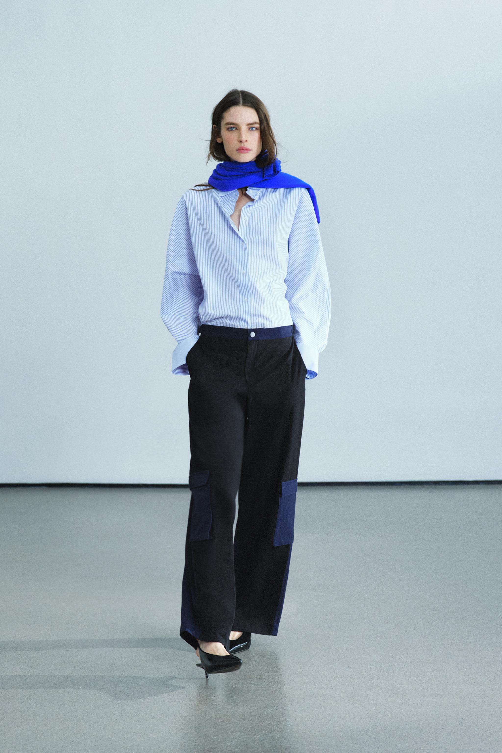 CHEMISE OXFORD RAYURES CONTRASTE ZW COLLECTION