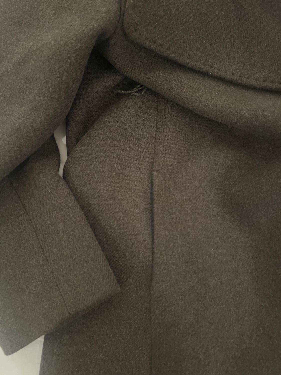 ZW COLLECTION WOOL BLEND COAT WITH BELT - Image 5
