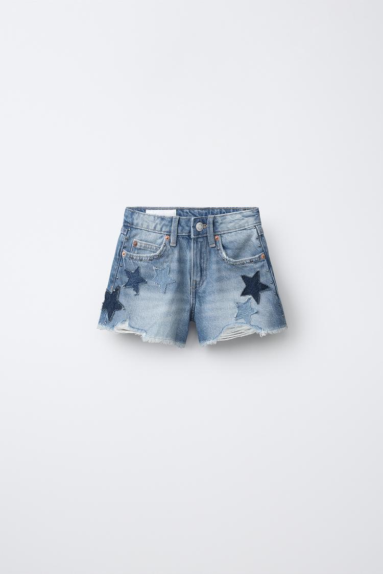 BERMUDA DENIM ESTRELLAS