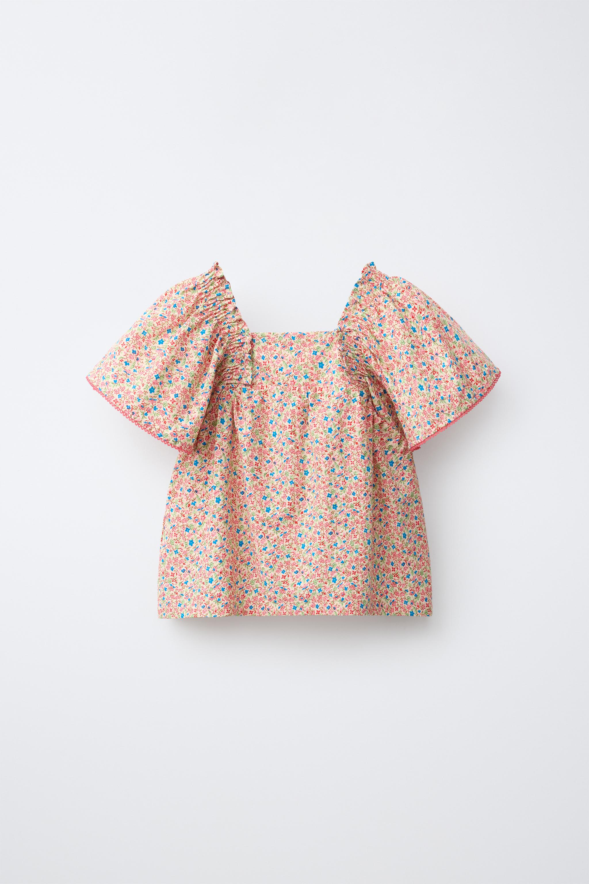 FLORAL PRINT BLOUSE