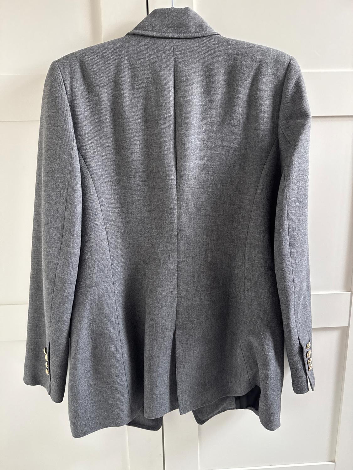 DOUBLE-BREASTED BUTTONED BLAZER - Image 2