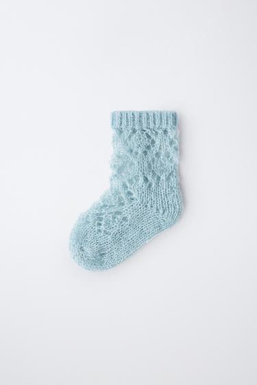 OPENWORK SOCKS - Pastel blue by Zara - Image 3