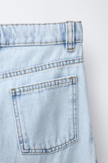 BARREL JEANS - Light blue by Zara - Image 3